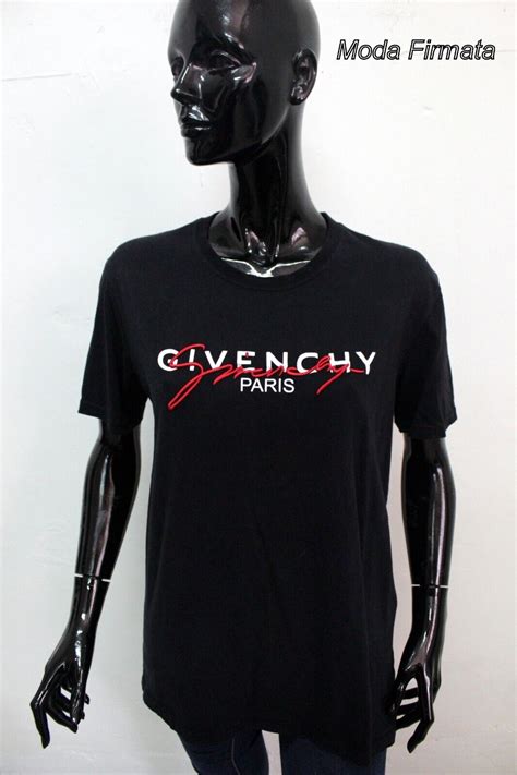 maglia givenchy nera bucata|Altro.